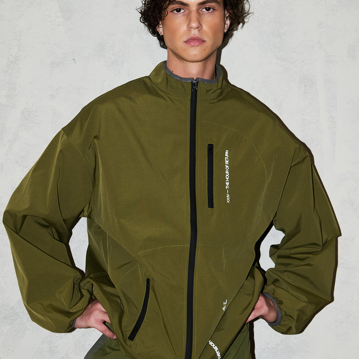 SPACE NYLON JACKET GREEN | EVERSINCE