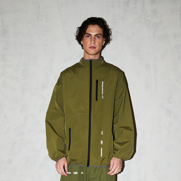 SPACE NYLON JACKET GREEN | EVERSINCE